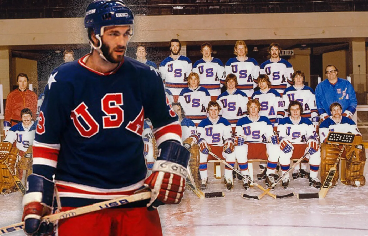 Ken Morrow. USA. OS-guld 1980.