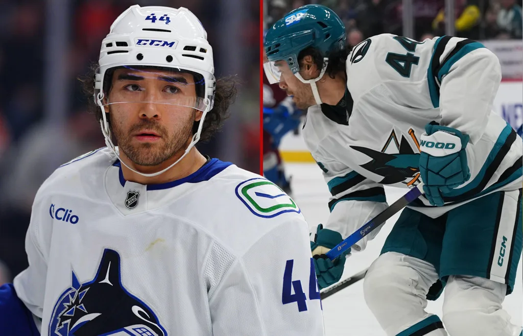 Kiefer Sherwood. San Jose Sharks.