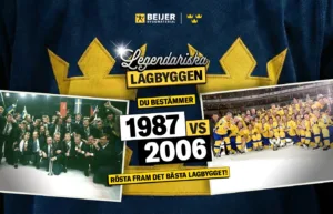 Legendariska Lagbyggen – kvartsfinal 1: VM 1987 vs. VM 2006