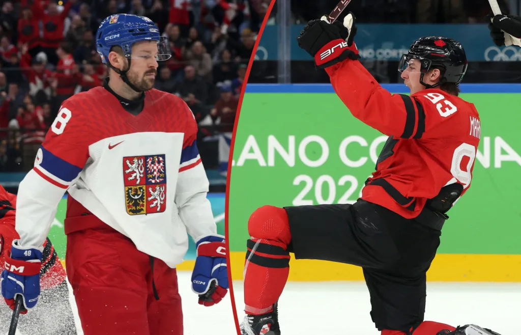 Mitch Marner. Kanada-Tjeckien. OS.