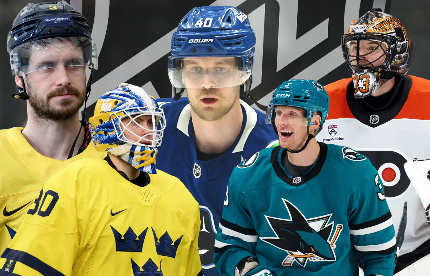 Tio NHL-svenskar som kan byta klubb innan trade deadline