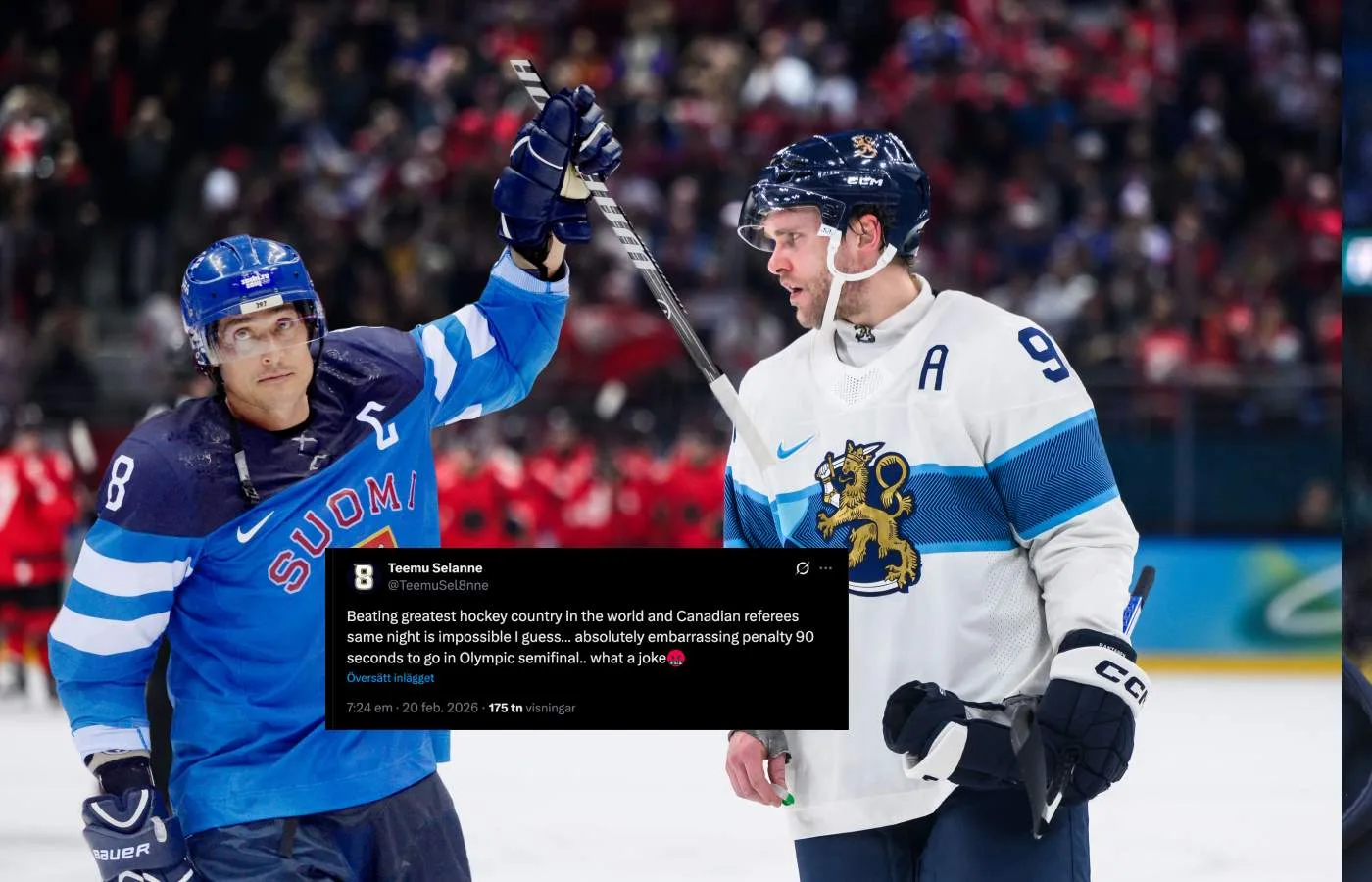 Legendarens raseri: ”Pinsam utvisning – vilket skämt”