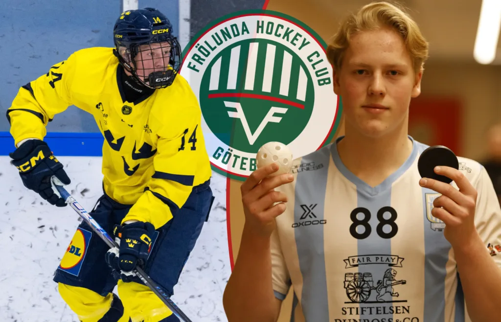 Olle Zettestedt. Frölunda. Ishockey. Innebandy.