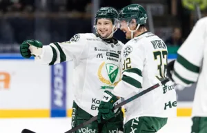 Luke Philp het när Färjestad besegrade LHC