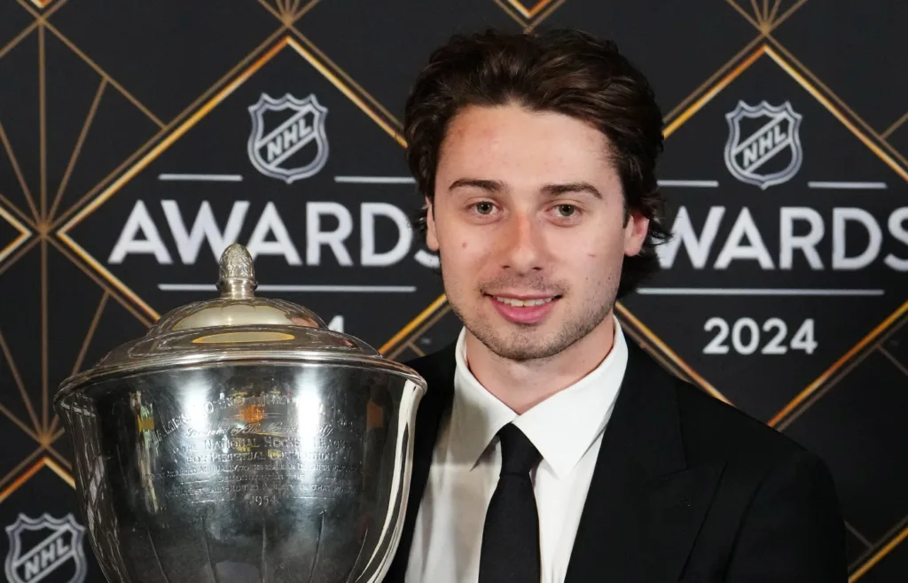 Quinn Hughes Norris Trophy 2024