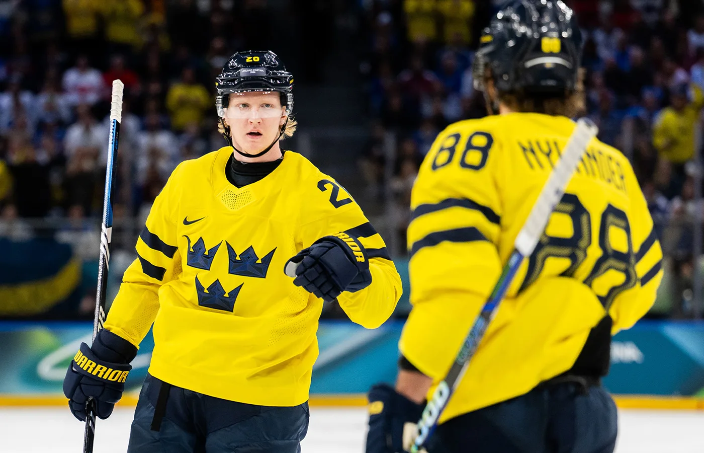 Så spelas Sverige-Slovakien i OS-hockeyn 2026