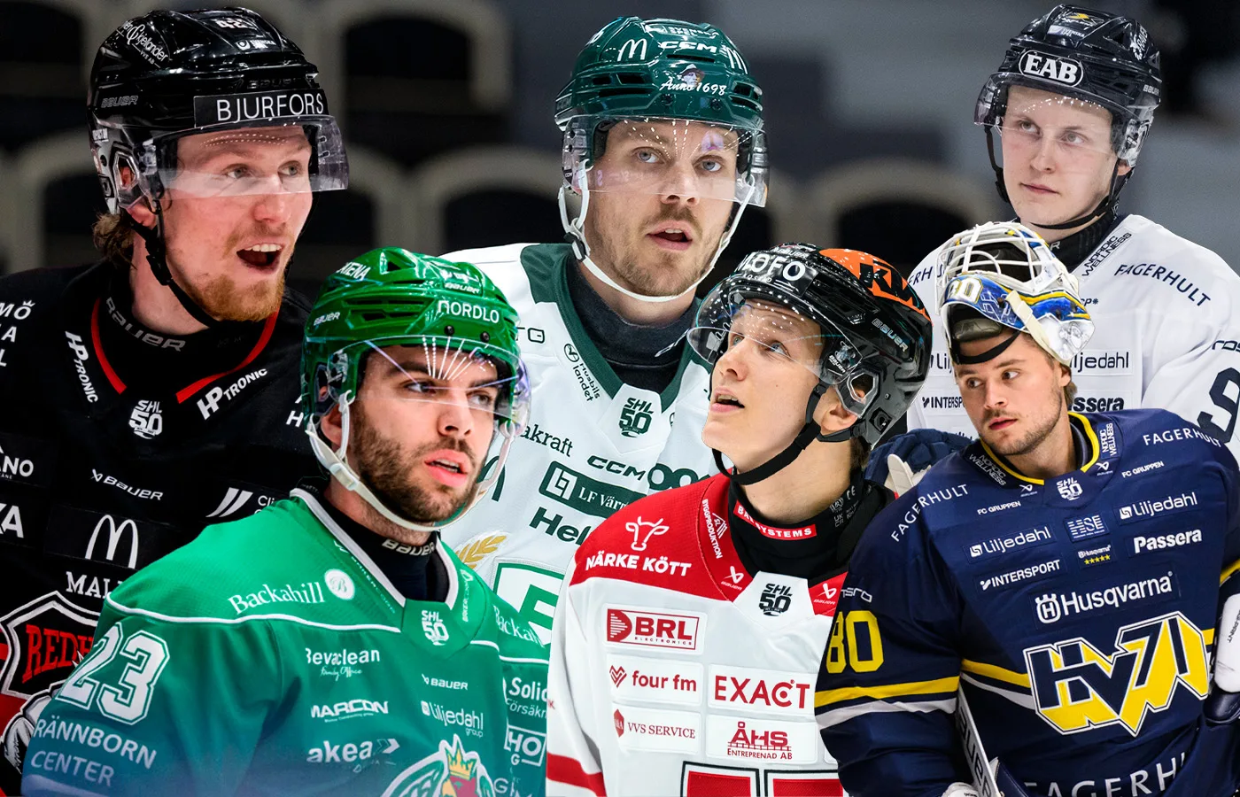 Tio spelare som kan byta SHL-klubb till nästa säsong