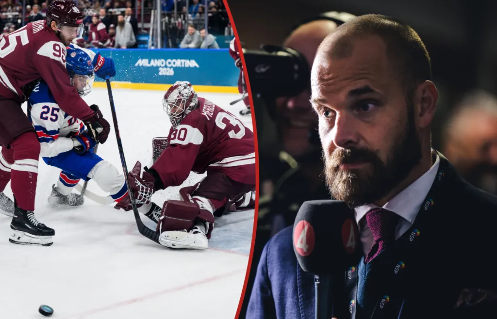 Sanny Lindström. USA-Lettland.