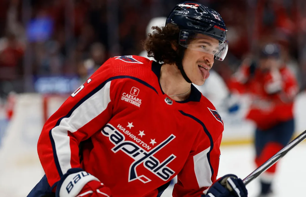 Sonny Milano. Washington Capitals.