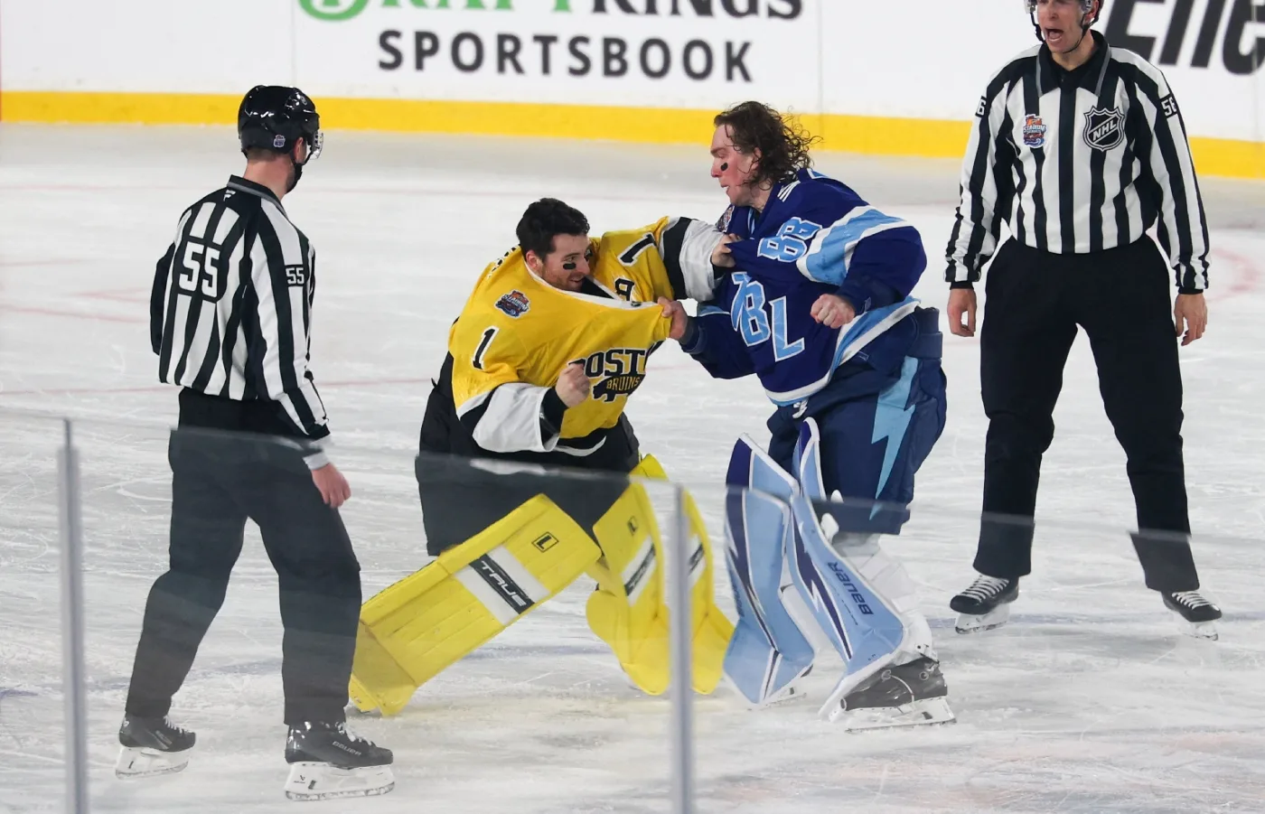 Här börjar stjärnmålvakterna slåss – i utematchen