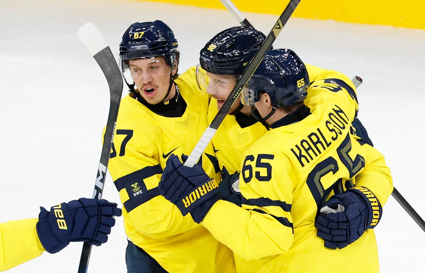 LIVE: Följ Tre Kronor-Lettland i åttondelsfinalen i OS 2026 här