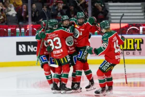 Frölunda HC kan fira seriesegern efter 3–1 mot Färjestad