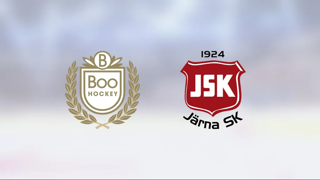 Boo avgjorde i sista perioden och vann mot Järna