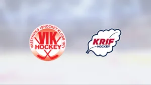 Målfest när Västervik krossade KRIF Hockey J20 på hemmaplan
