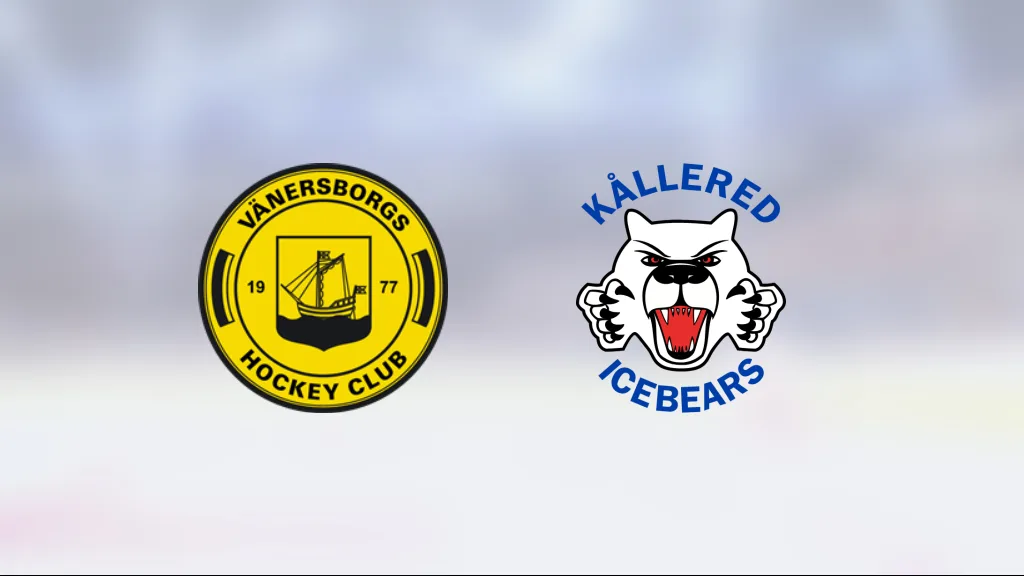 Kållered bröt förlustsviten – vann mot Vänersborg