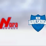 BIK Karlskoga J18 avgjorde tät match mot Nora HC/Hällefors IK U23 i tredje perioden