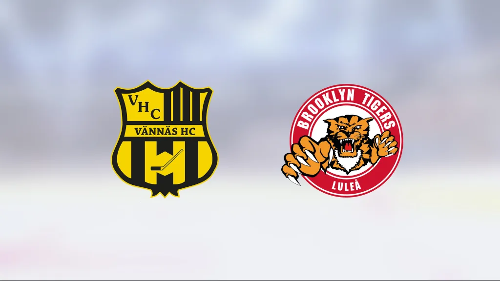 Två heta målskyttar bakom segern för Vännäs mot Brooklyn