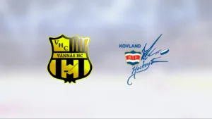 Kovland U18 upp i topp efter trepoängare mot Vännäs HC U18