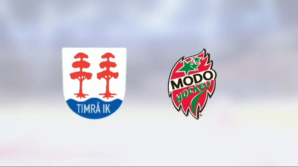 Modo Hockey U18 i serieledning i U18 Nationell norra efter 6–2 mot Timrå IK U18