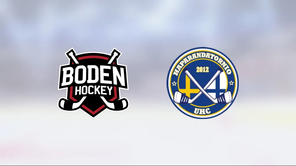 Straffar avgjorde när Haparanda vann mot Bodens HF U18