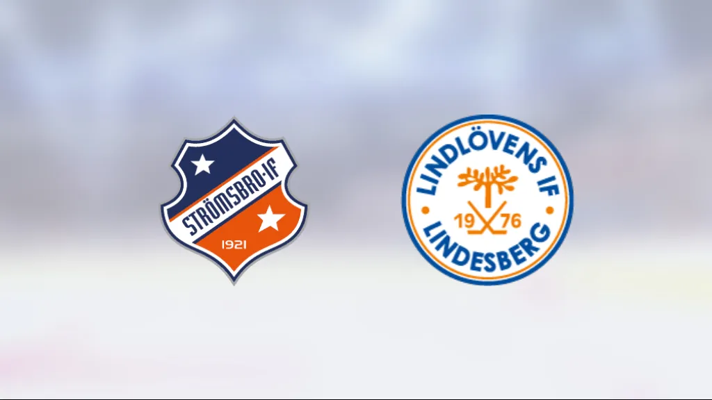 Lindlöven avgjorde i tredje perioden i segern mot Strömsbro