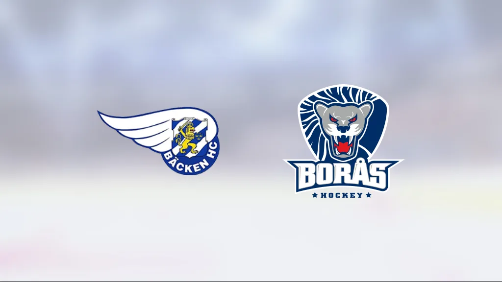 Nordholm och Börje nyckelspelare när Borås vann mot Bäcken