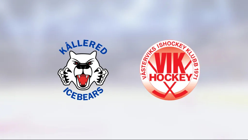 Västervik avgjorde i tredje perioden – vann mot Kållered