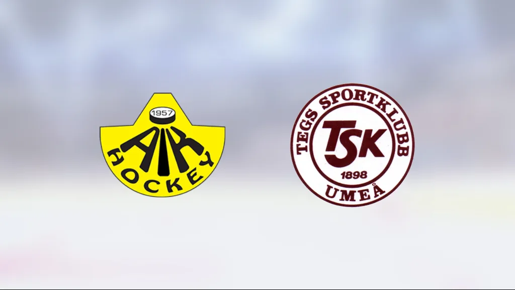 Tegs SK U18 tog klar seger mot AIK-Hockey Härnösand U18