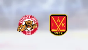 Kristers Korbans tvåmålsskytt när Ånge vann mot Brooklyn