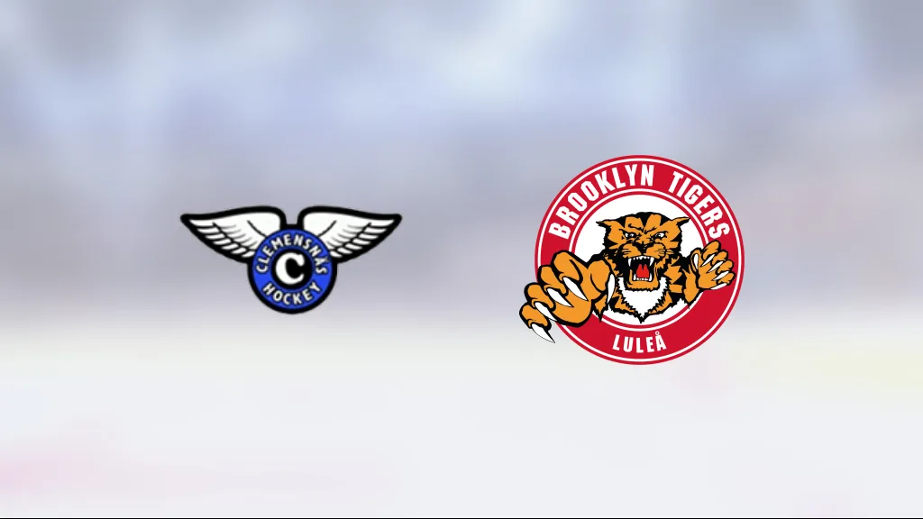 Brooklyn Tigers HF U18 besegrade Clemensnäs HC U18 och toppar nu tabellen