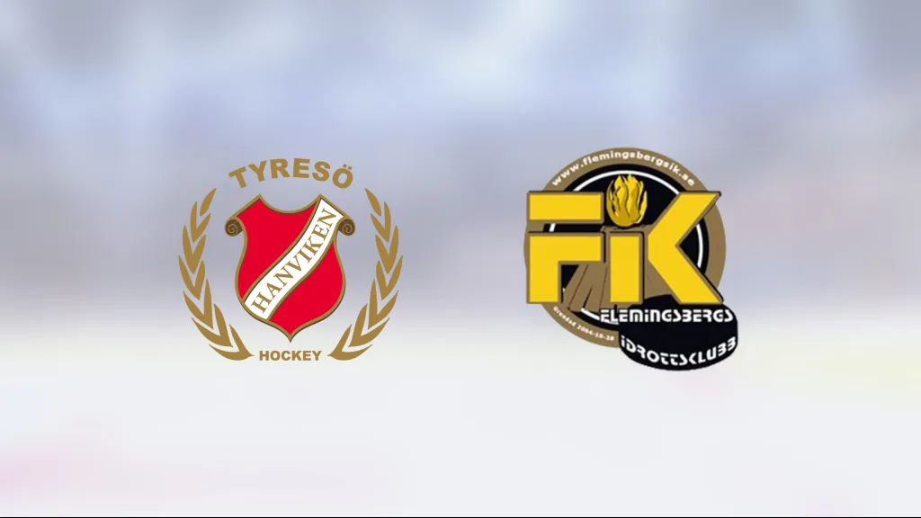 Tung seger för Tyresö Hanviken Hockey i toppmatchen mot Flemingsberg