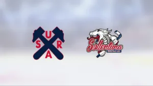 Två snabba mål i sista perioden avgjorde för Sollentuna mot Surahammar