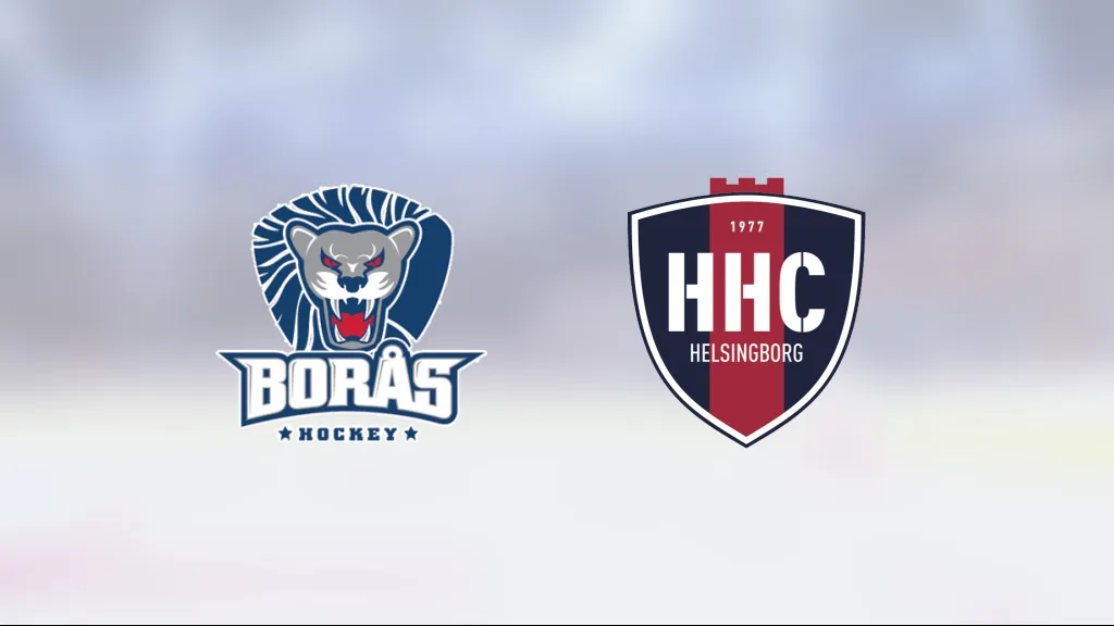 Äntligen seger för Borås mot Helsingborg