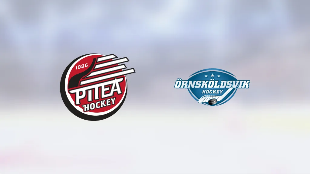 Ö-vik Hockey U18:s segerrad mot Piteå Hockey U18 intakt