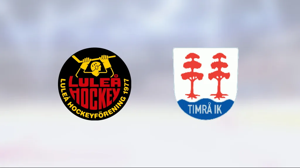 Luleå U18 vann efter förlängning mot Timrå IK U18