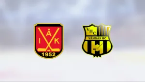 Tre poäng till Ånge U18 efter avgörande i slutperioden mot Vännäs HC U18