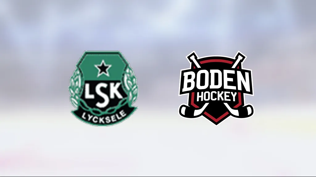 Lycksele SK U18 starkare än Bodens HF U18 – höll nollan och vann