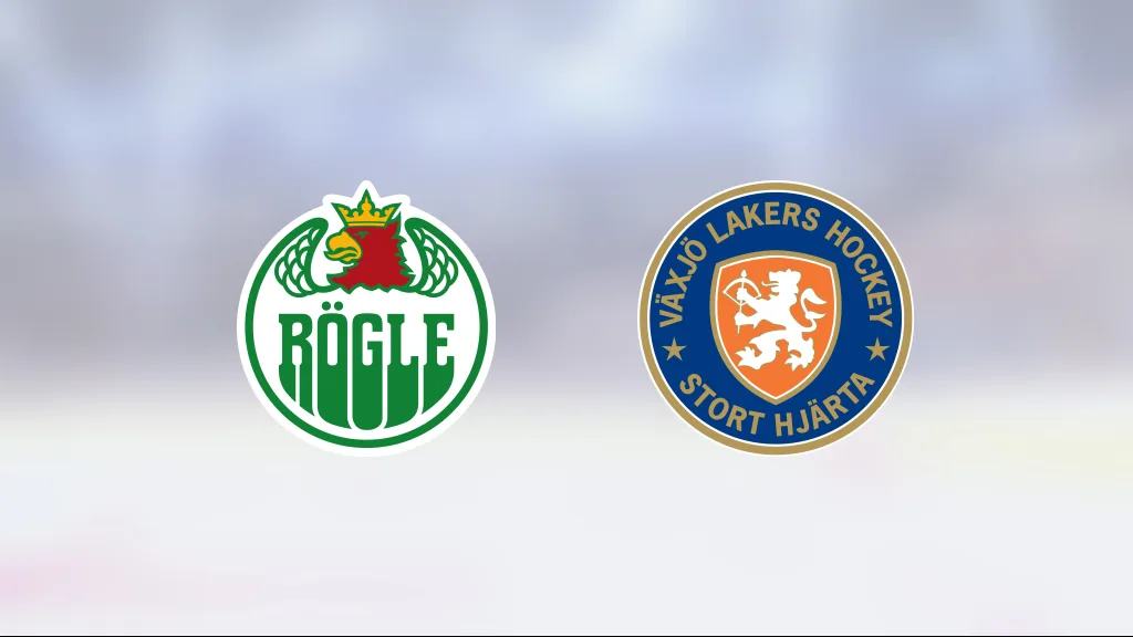 Växjö har fem raka segrar – vann mot Rögle med 2–1