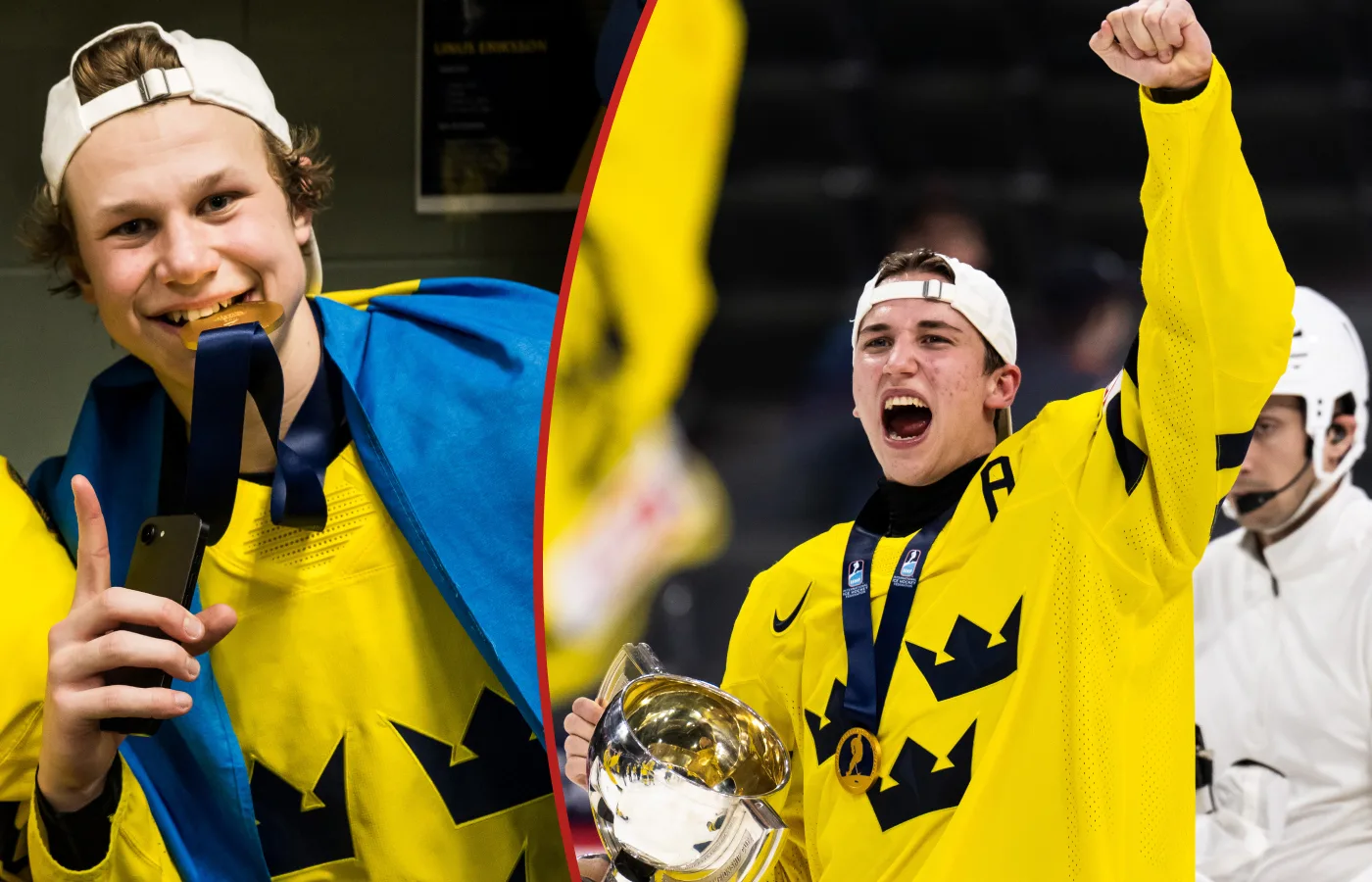 Första AHL-poängen för JVM-guldhjältarna