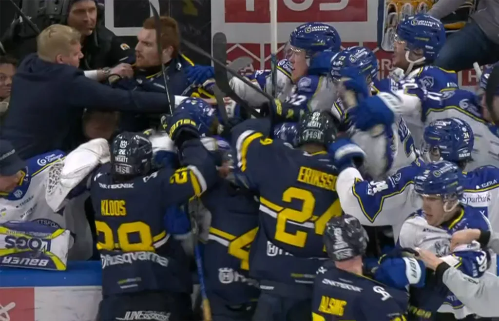 HV71. Leksand. William Ignberg Nilsson. Anton Blomqvist. 