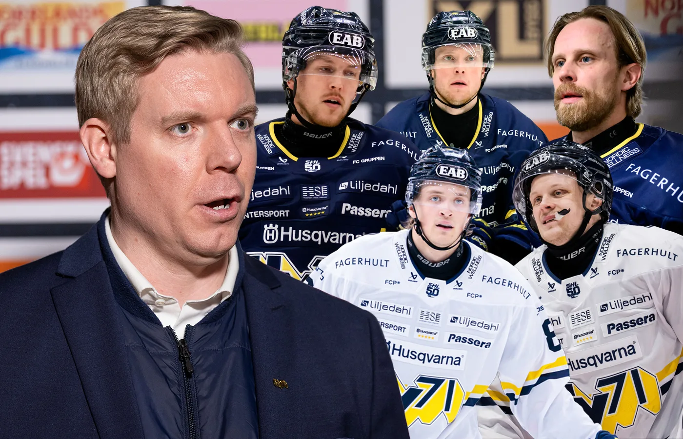 Oro i HV71 – flera spelare saknas inför kvalet