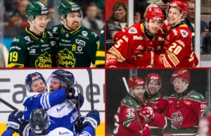 Klart: Så spelas kvartsfinalerna i HockeyAllsvenskan