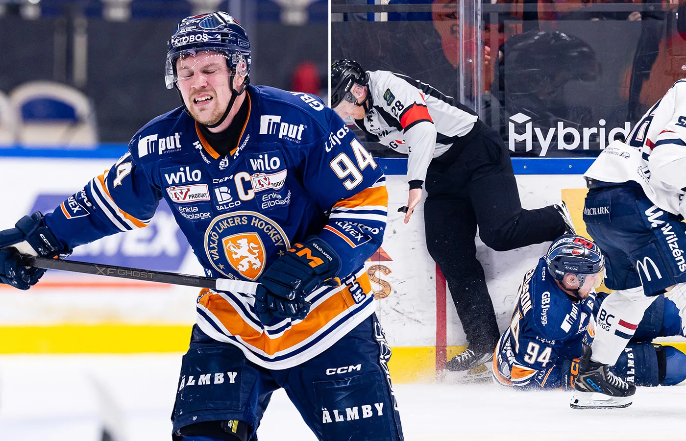 Beskedet efter domarens smäll: ”Ska vara okej”