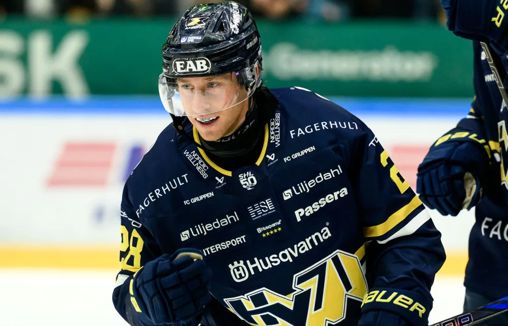 Justin Kloos. HV71.
