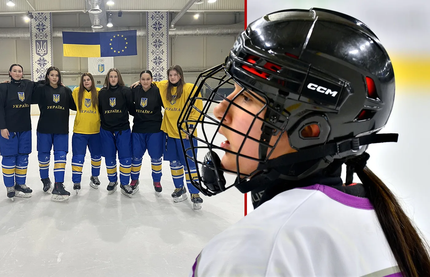 Så är livet som hockeyspelare i krigets Ukraina