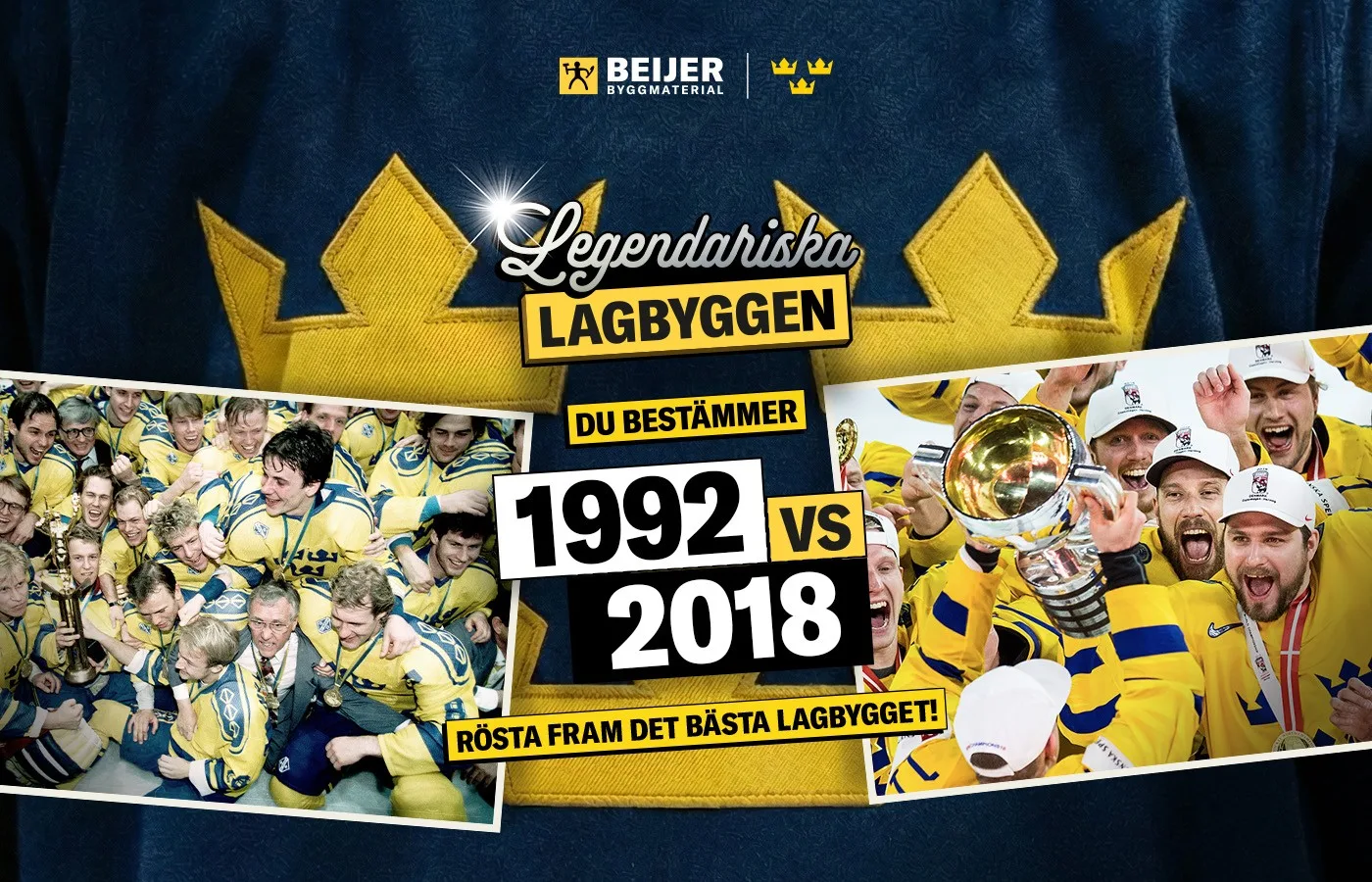 Legendariska Lagbyggen – kvartsfinal 3: VM 1992 vs. VM 2018
