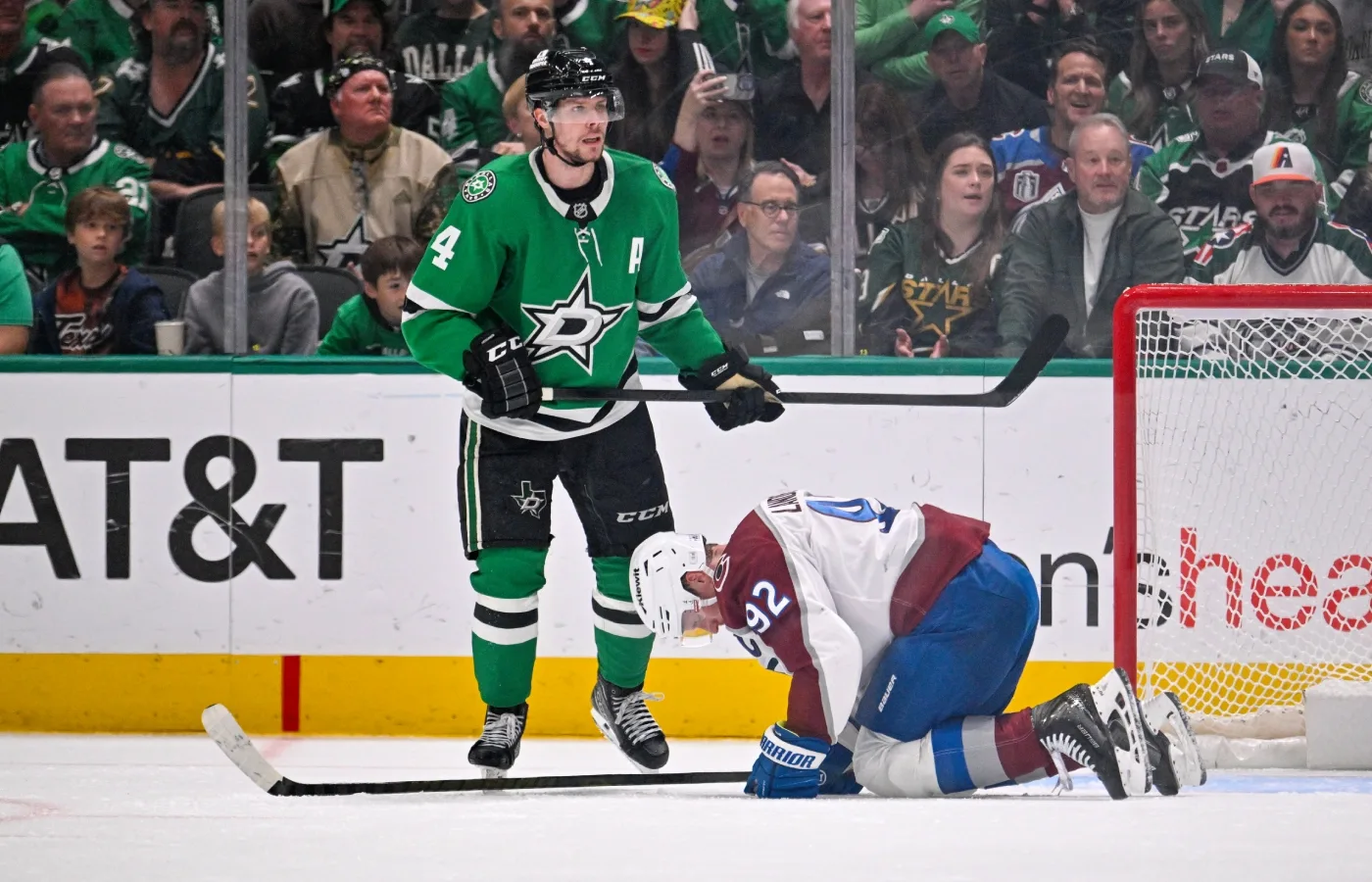 Landeskog skadad igen – efter skott på pungen