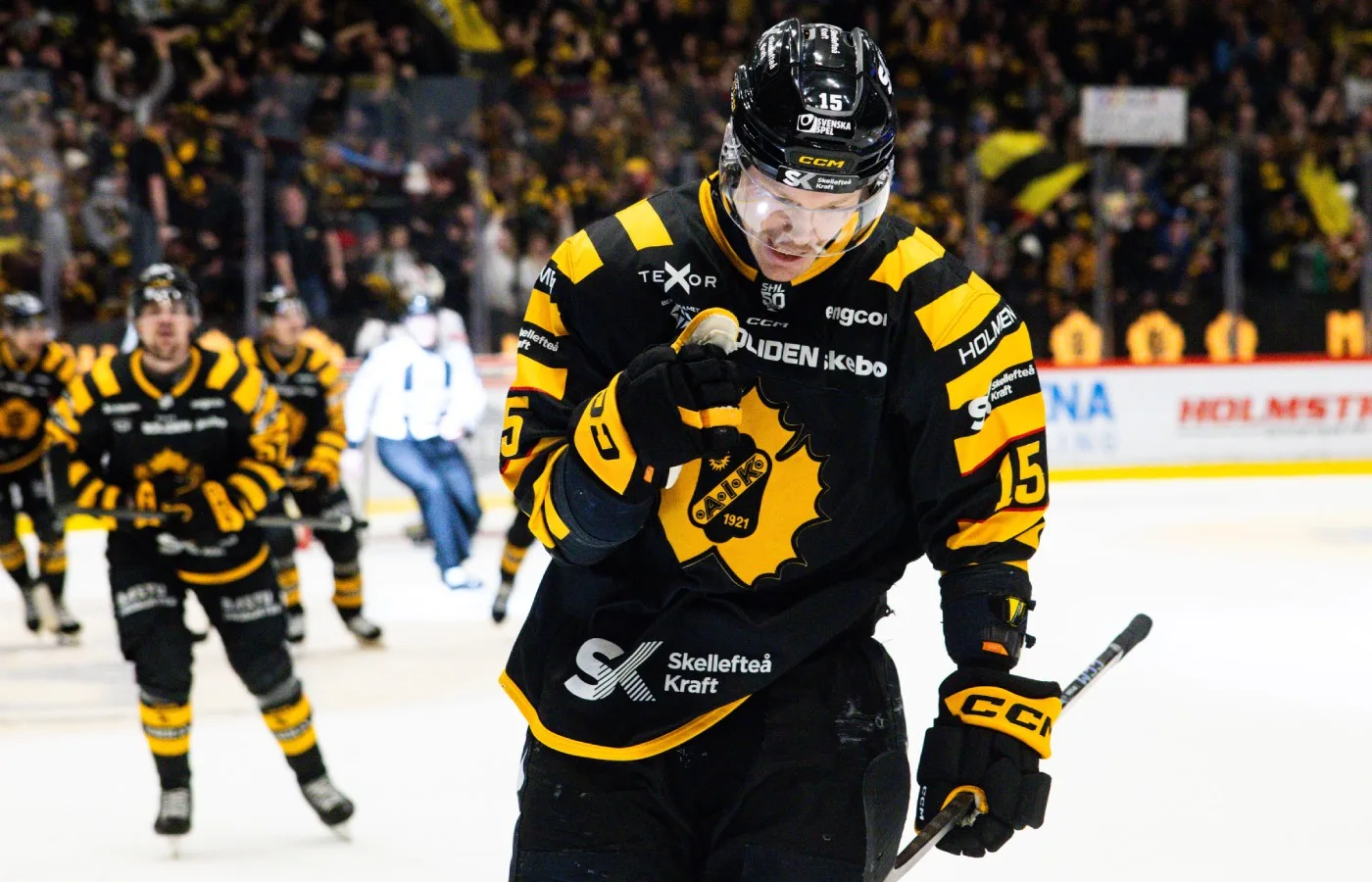 Ny seger för Skellefteå AIK i serien mot Malmö