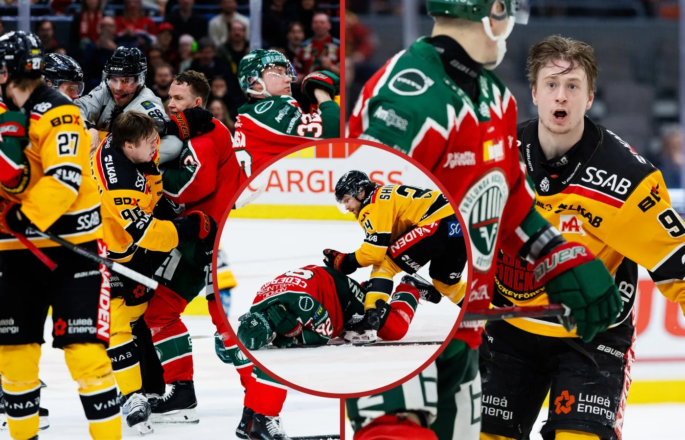 Luleå-spelarna rasar: ”Domarna tappar matchen”