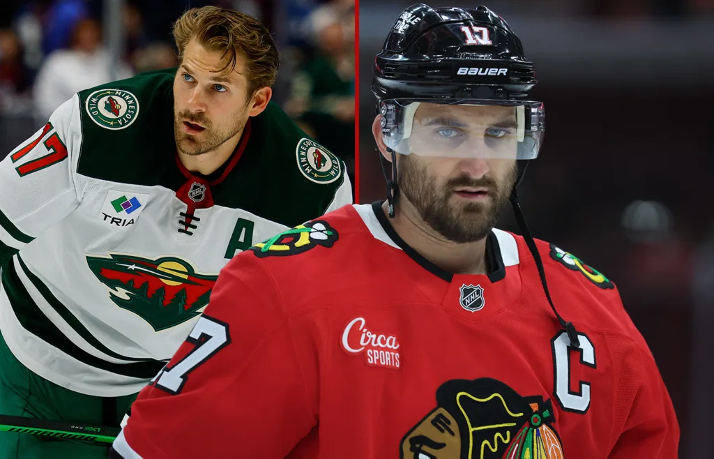 Nick Foligno. Marcus Foligno. Minnesota Wild.